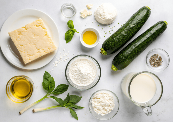 scarpaccia de courgettes