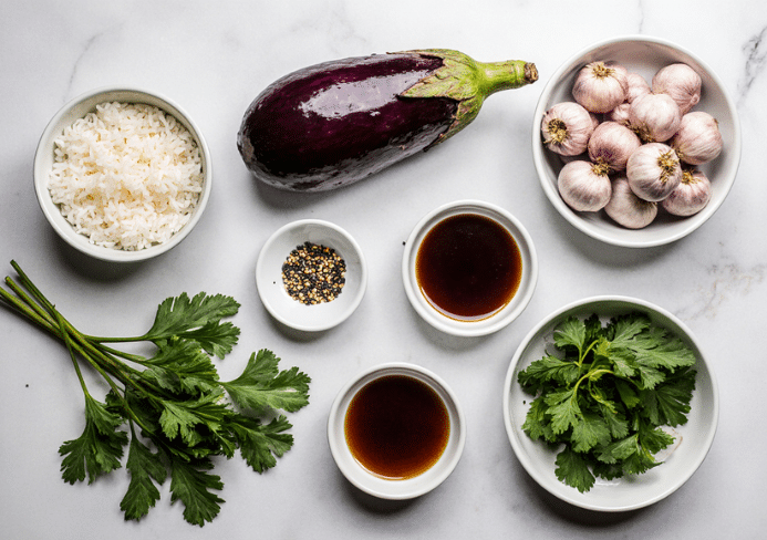 Aubergine Teriyaki