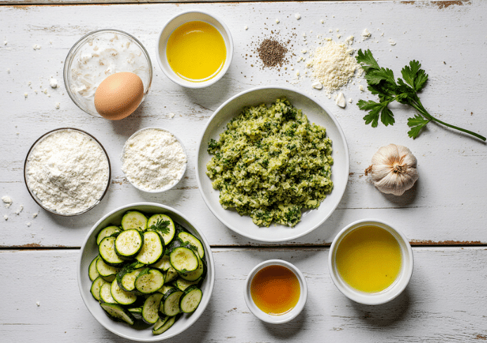 beignets de courgettes