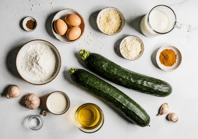 scarpaccia de courgettes