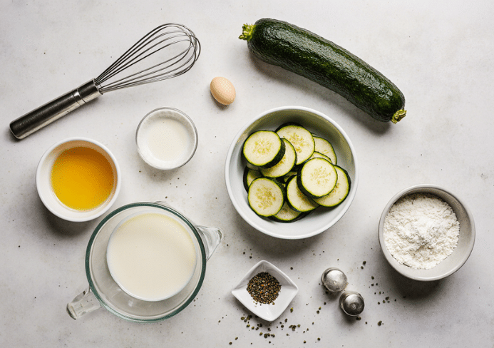 beignets de courgettes