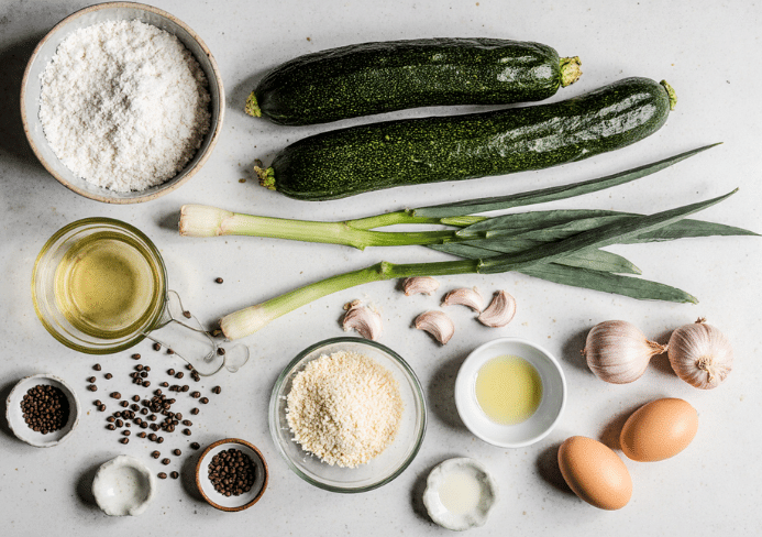 scarpaccia de courgettes