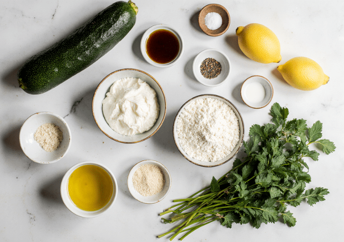 beignets de courgettes
