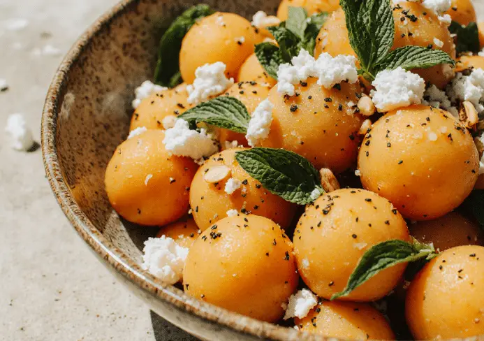 salade melon feta menthe