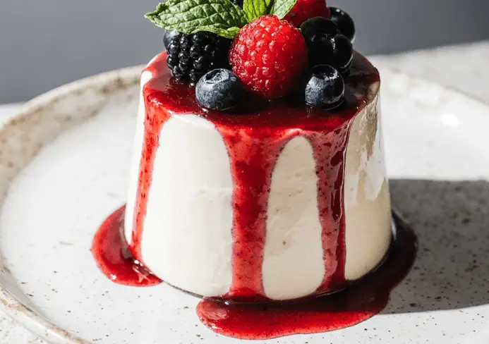 panna cotta vanille