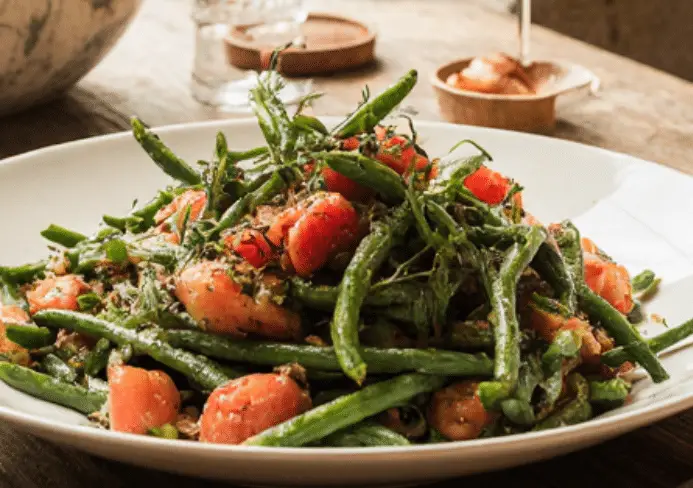 haricots verts à la provençale