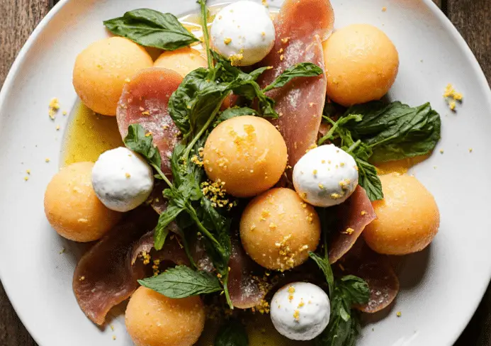 salade de melon à l’italienne