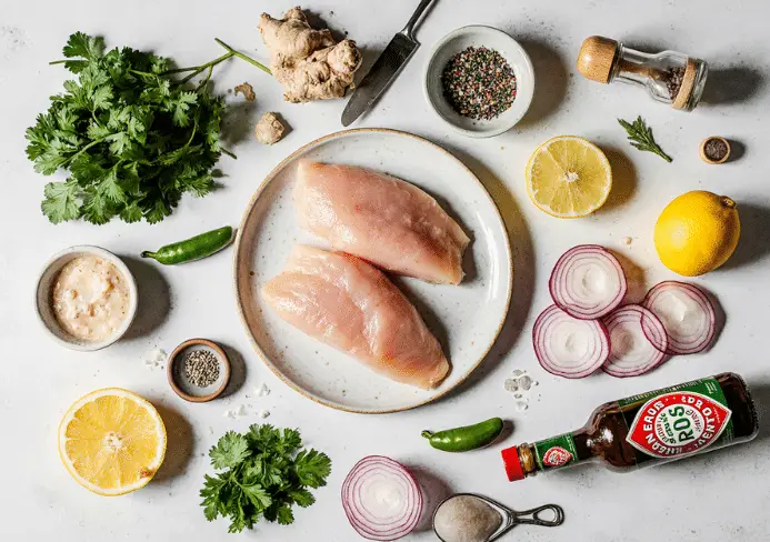 ceviche de daurade