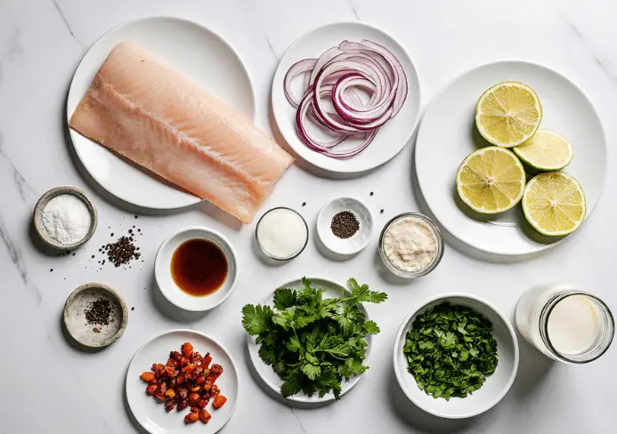 ceviche poisson frais