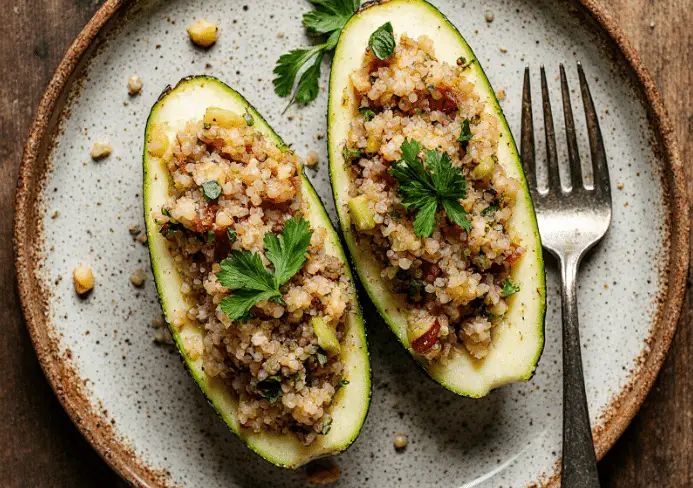 Courgettes Farcies Légères