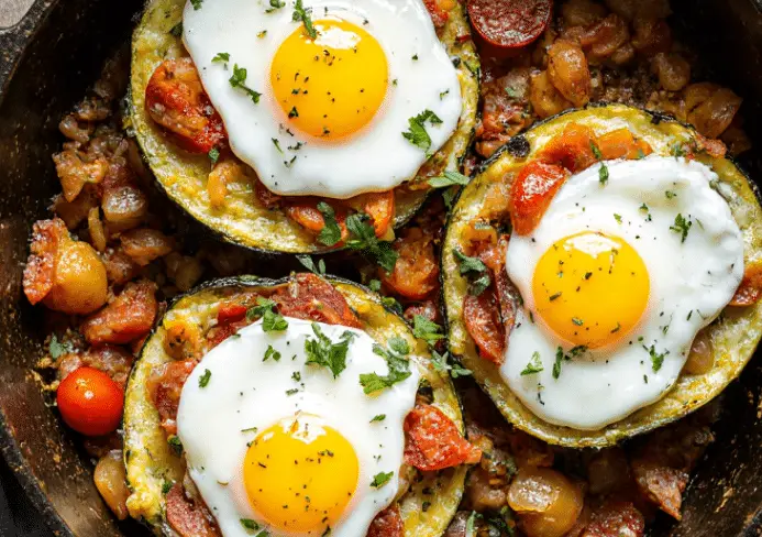 courgettes rondes farcies