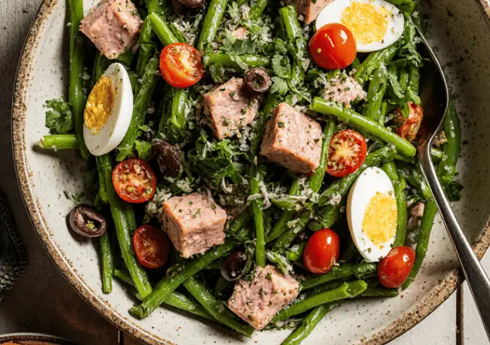 salade de haricots verts