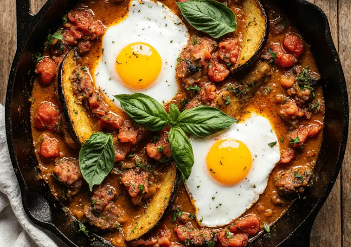 chakchouka aubergine