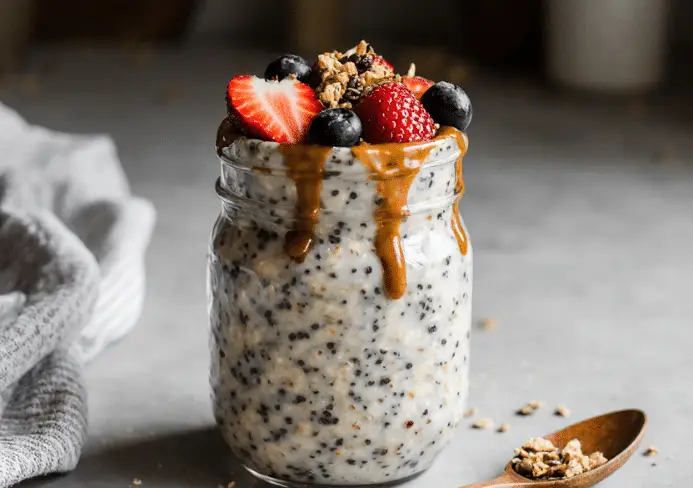 High-Protein Overnight Oats
