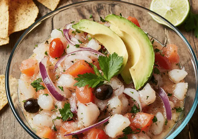 ceviche à la mexicaine