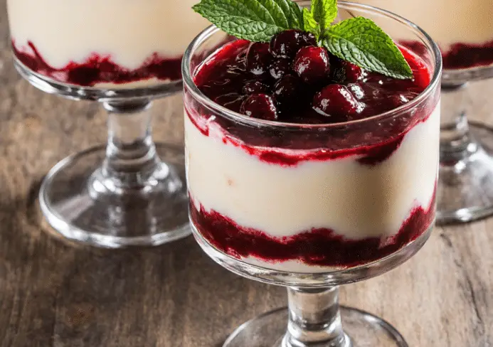 Panna cotta à l’italienne