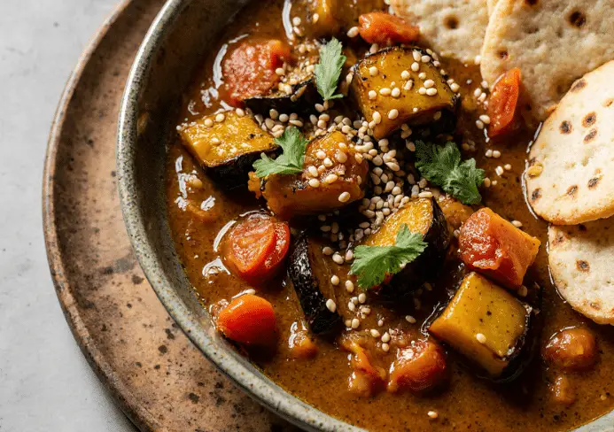 aubergine à la libanaise
