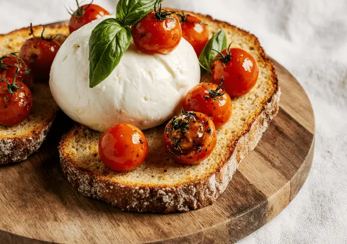 pâtes burrata