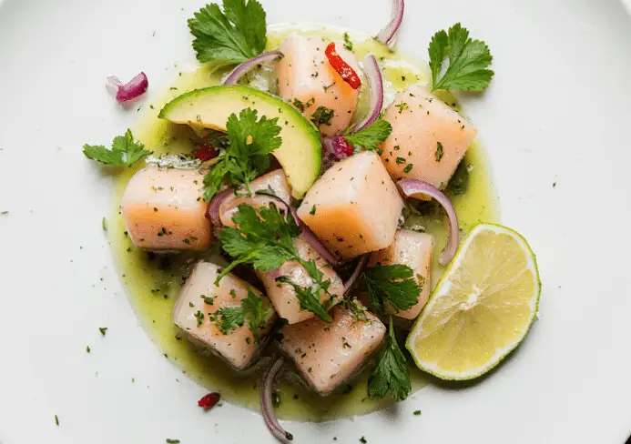 ceviche de daurade