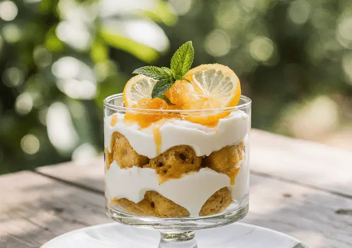 tiramisu aux citrons confits