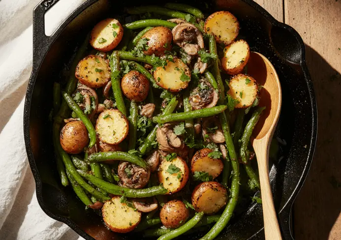 poêlée de pommes de terre