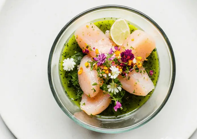ceviche de daurade