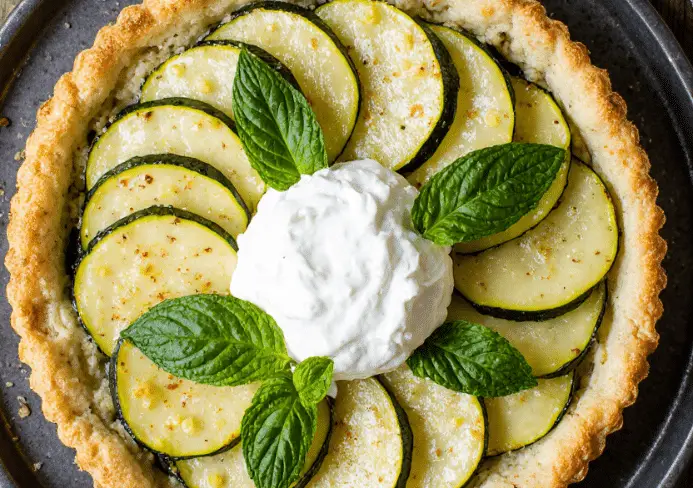 tarte courgette ricotta