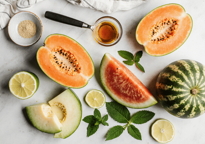 salade de melonsalade de melon
