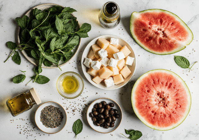 salade de pastèque