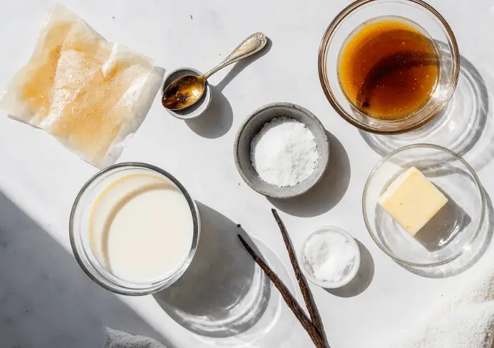 Panna cotta au caramel au beurre salé
