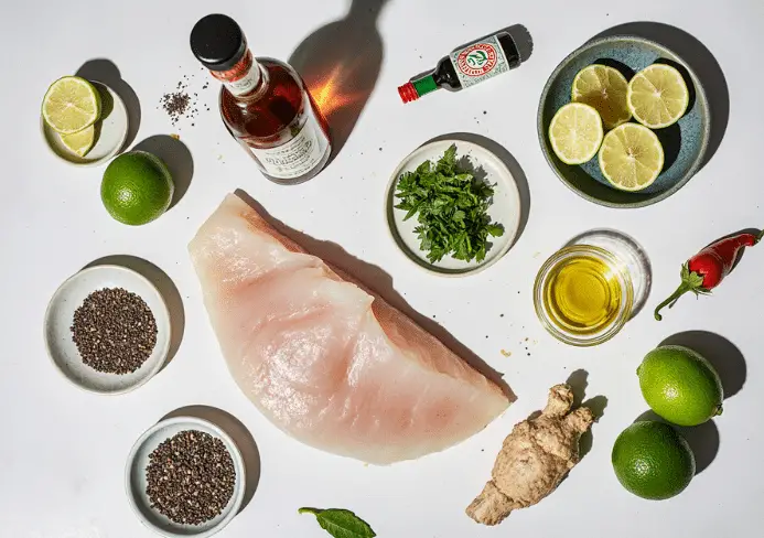 ceviche de daurade