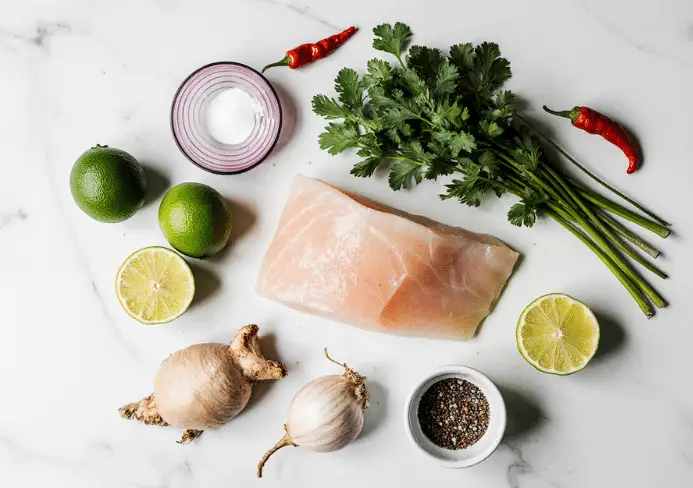 Ceviche de poisson
