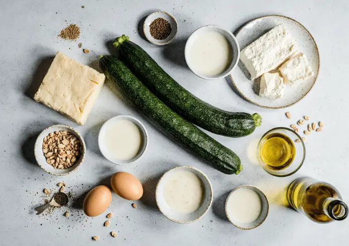 tarte courgette