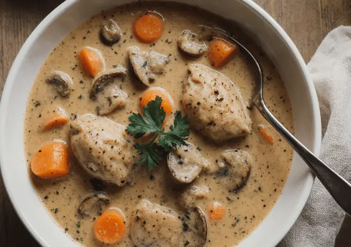 blanquette de poulet