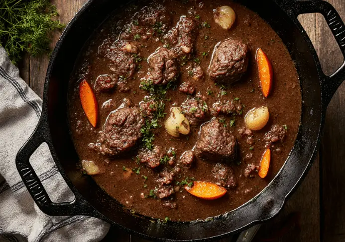 Recette de joue de bœuf au cidre facile et simple