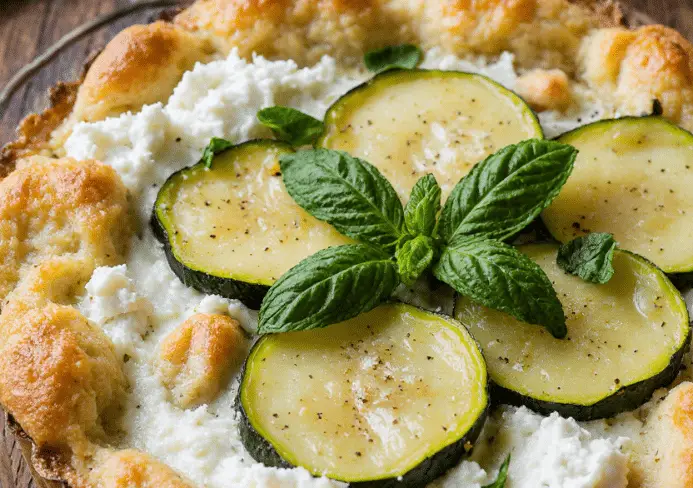 tarte courgette ricotta