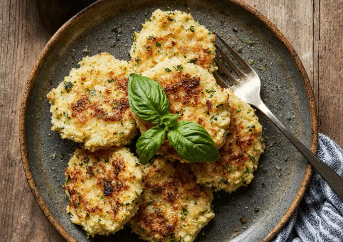 galettes de courgettes au parmesan
