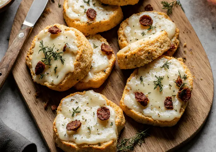 biscuits apéro au chorizo et emmental