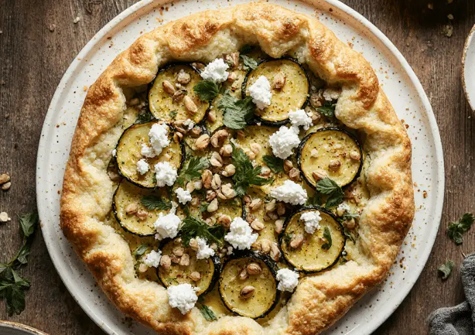 tarte courgette feta
