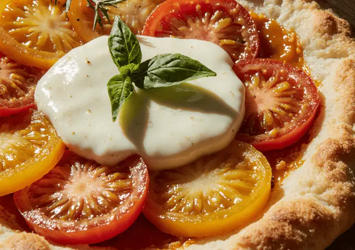 La tarte à la tomate