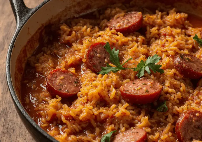 Le Meilleur Riz au Chorizo et à la Tomate