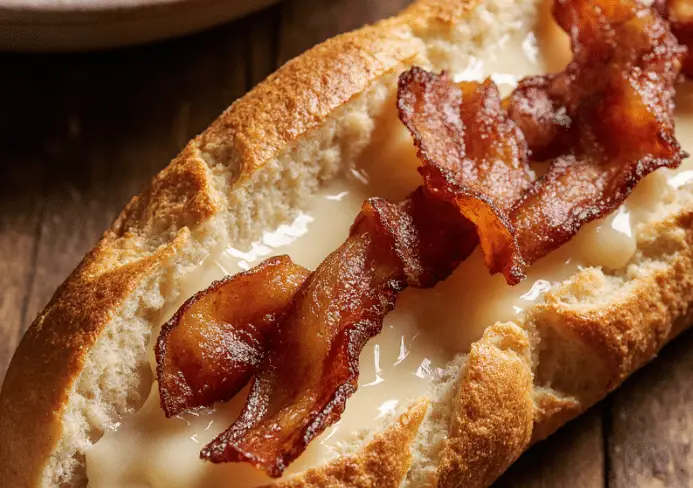 Baguettes Gourmandes Lardons-Fromage : Un Plaisir Fondant et Croustillant