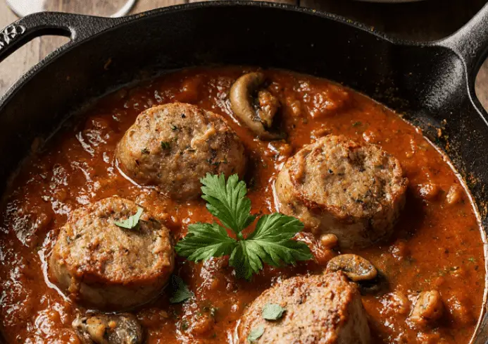 sauté de veau marengo