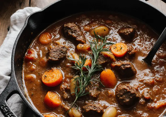Mijoté de bœuf à la provençale