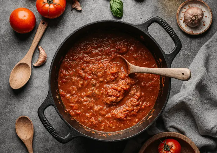 Sauce tomate maison