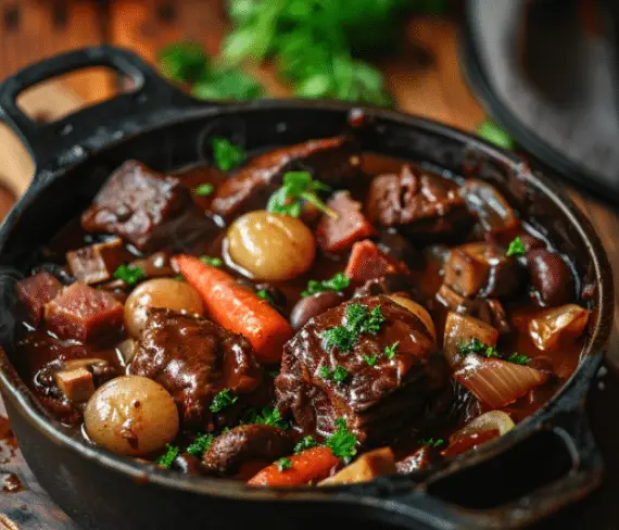 Bœuf Bourguignon Rezept – original französisch & unkompliziert