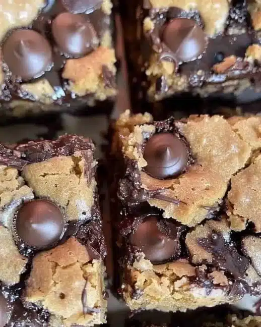 Recette de délicieuses brown butter brookies avec chocolat et noisettes.