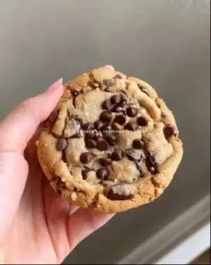 Cookies au chocolat moelleux et croustillants, garnis de pépites de chocolat