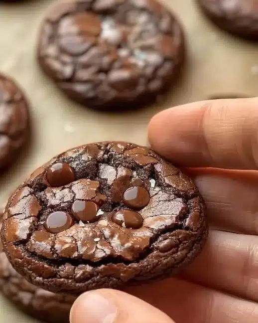 Recette délicieuse de cookies au chocolat frais et moelleux