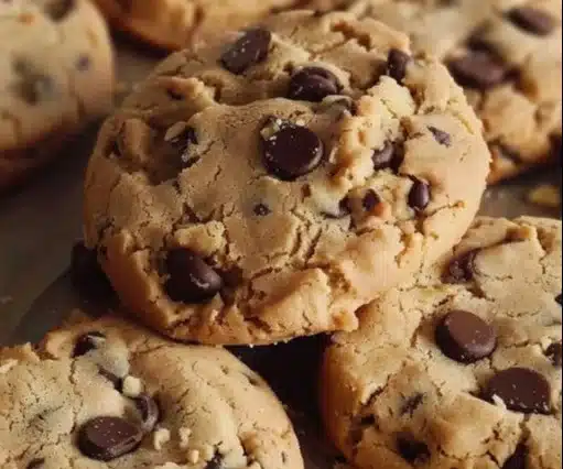 Bol de pâte à cookies fraîchement préparée pour de délicieux biscuits